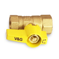 1/4 Turn Alu. Handle Forging Brass CSA Certified Gas Ball  Valve 3/8"